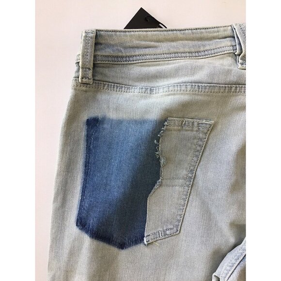 $228 Diesel Men's Larkee-Beex-R 084TK Regular Tapered Light Jeans Size W27 X L32 - Picture 11 of 12